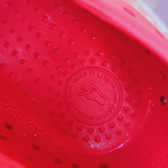 Native Red White Jefferson Slip On Sneaker 9 - Picture 10 of 10